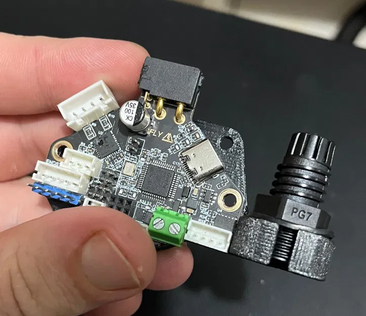 Mount Vz Hextruder Fly sht 36 v2 EBB36 1.2 canbus với PG7 - Image 1