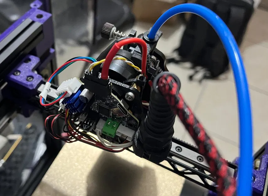 Mount Vz Hextruder Fly sht 36 v2 EBB36 1.2 canbus với PG7 - Image 3