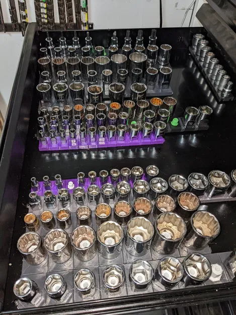 Hộp Đựng Ổ Cắm Từ Tính Cho Hộp Dụng Cụ Cỡ 1/2 inch - Image 1