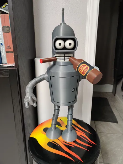 Các bộ phận tay, chân và phụ kiện được làm lại cho Articulated Bender - Image 1