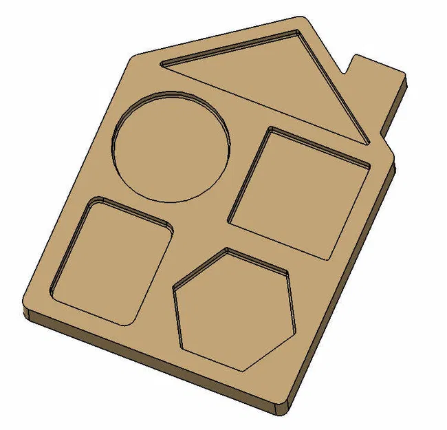 Ngôi nhà ghép hình Montessori - Image 3