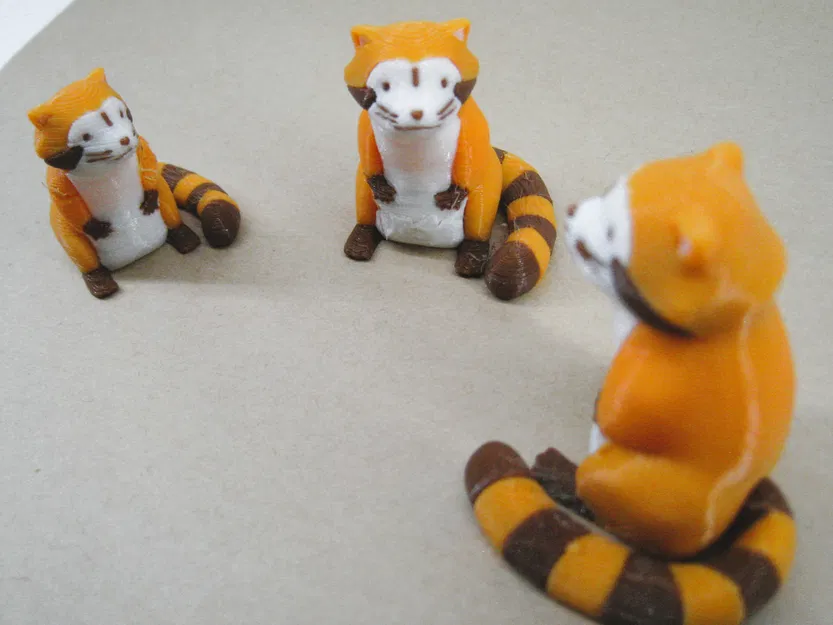 Rascal the Raccoon - Mô Hình Đa Sắc Độc Đáo - Image 1