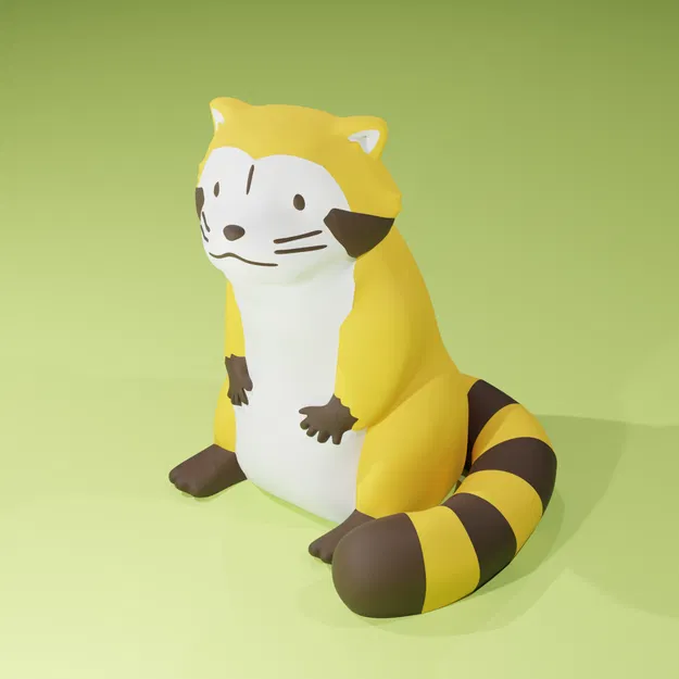 Rascal the Raccoon - Mô Hình Đa Sắc Độc Đáo - Image 3