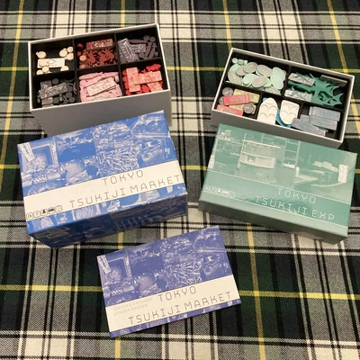 Hộp Tổ Chức Tokyo Tsukiji Market + Bản Mở Rộng