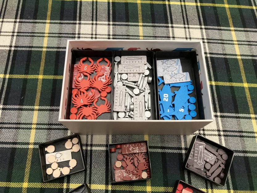 Hộp Tổ Chức Tokyo Tsukiji Market + Bản Mở Rộng - Image 2