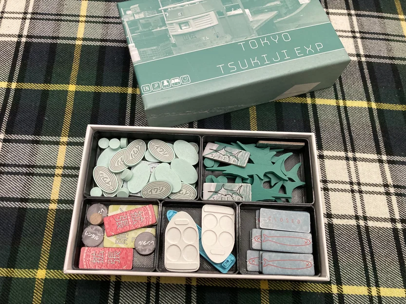 Hộp Tổ Chức Tokyo Tsukiji Market + Bản Mở Rộng - Image 6