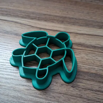 Khuôn Cắt Bánh Hình Rùa Biển