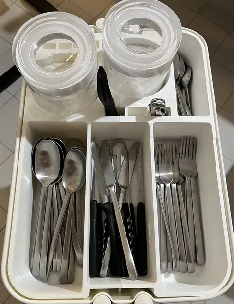 Khay đựng dao nĩa cho xe đẩy IKEA RÅSKOG - Image 5