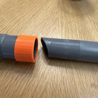 Gia cố khớp nối ống cứng máy hút bụi Kirby