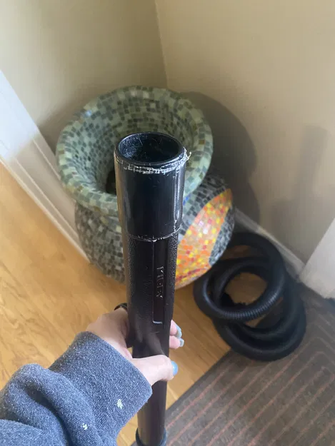 Gia cố khớp nối ống cứng máy hút bụi Kirby - Image 6