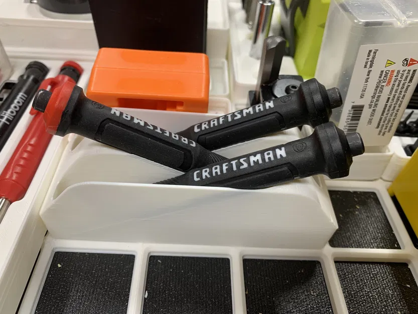 Kệ Đựng Bộ 3 Cây Đục Lỗ CRAFTSMAN Gridfinity - Image 3