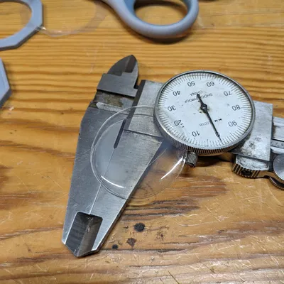 Phương pháp làm kính thay thế cho thước cặp cơ khí