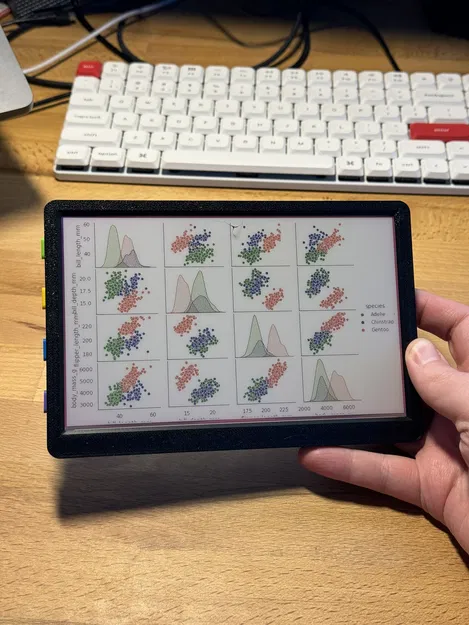 Khung ốp màn hình Pimoroni Inky Impression 7.3" - Image 1