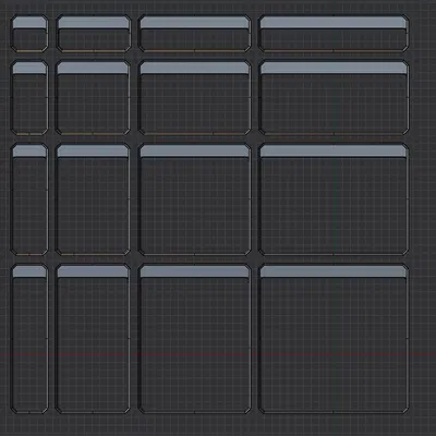 Nắp Mở Rộng Multiboard Multigrid Có Tab Gắn & Viết Nhãn - Bấm & Xếp Chồng