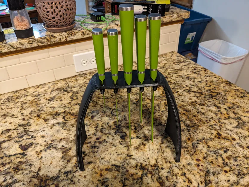 Giá Đỡ Dao Bếp - Hai Phiên Bản - Image 2