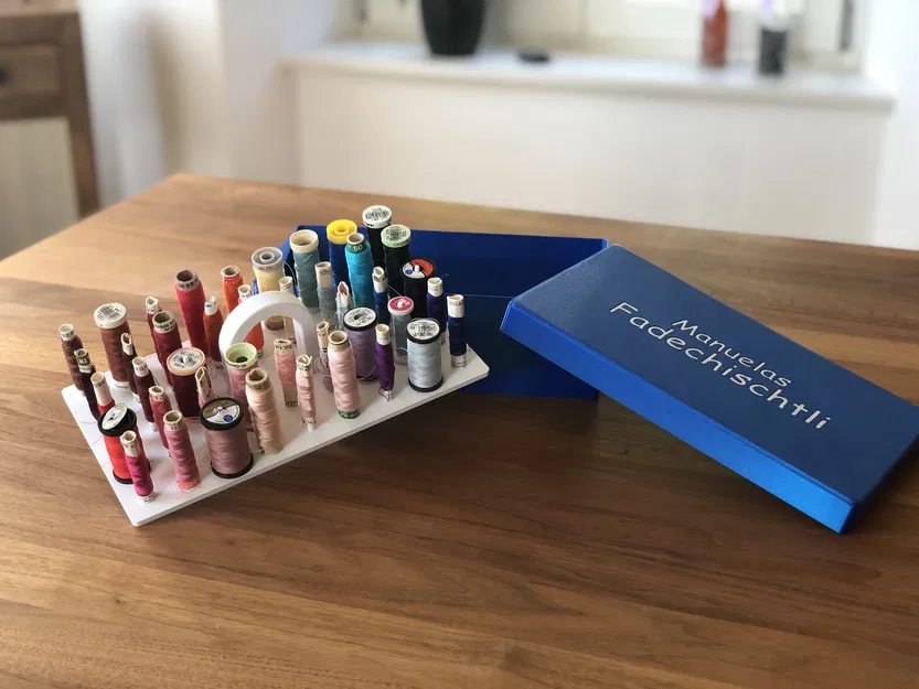 Hộp Đựng Chỉ May | Fadenspulen Box - Image 1