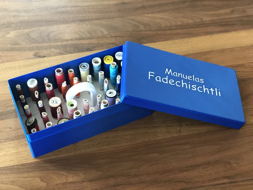 Hộp Đựng Chỉ May | Fadenspulen Box - Image 2
