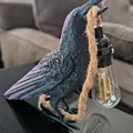 Mô hình Quạ (Đèn Trang Trí) - Thumbnail 1
