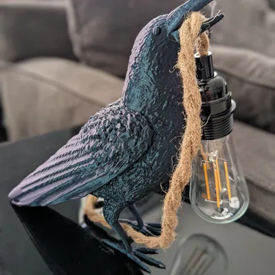 Mô hình Quạ (Đèn Trang Trí)