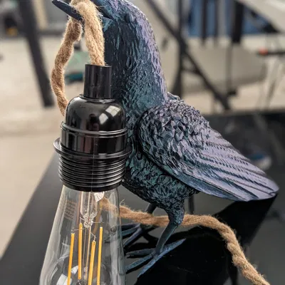 Mô hình Quạ (Đèn Trang Trí)