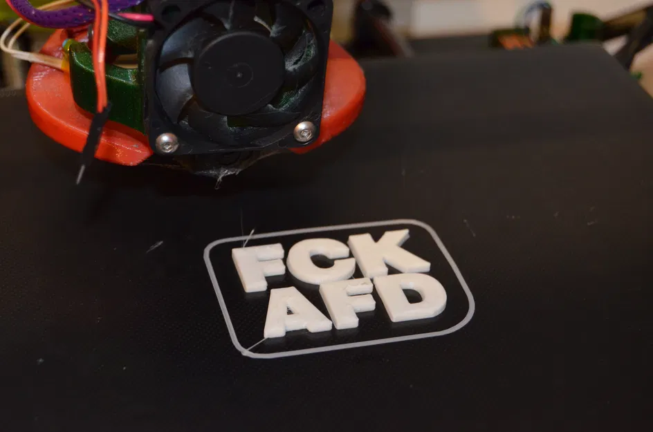 Mẫu FCK AFD - Lời tuyên bố chống phát xít - Image 2