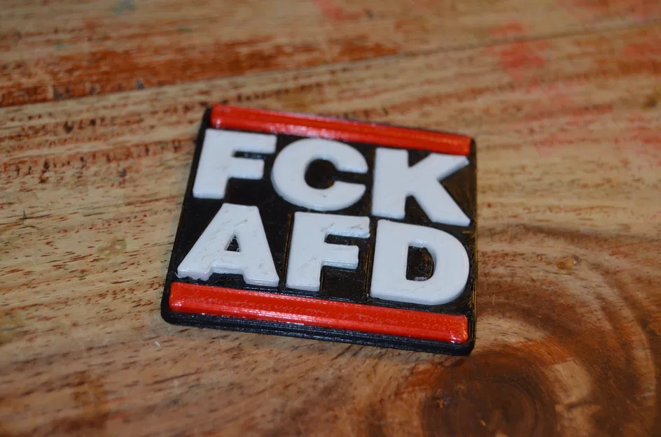 Mẫu FCK AFD - Lời tuyên bố chống phát xít - Image 3