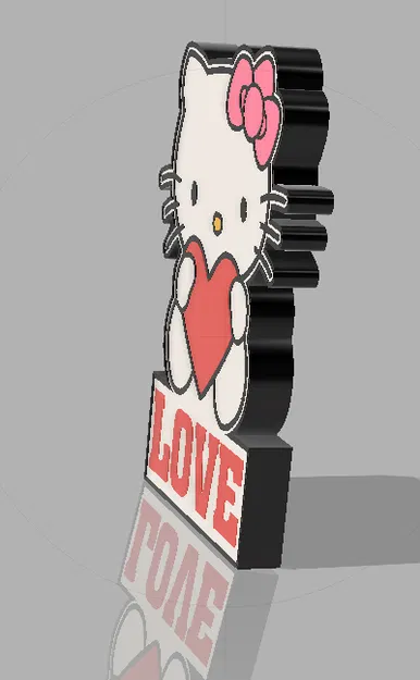 Mô Hình Hello Kitty Yêu Thương - Image 2