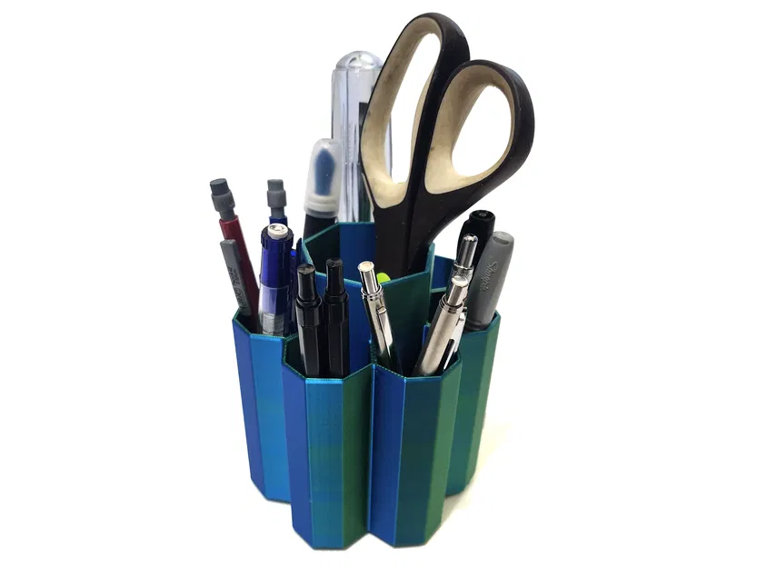 Hộp Đựng Đồ Bàn Làm Việc Hình Bát Giác - Image 2