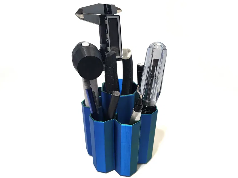 Hộp Đựng Đồ Bàn Làm Việc Hình Bát Giác - Image 3