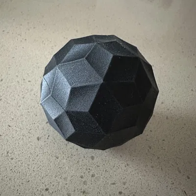 Trái Bóng Đa Diện Có Ren