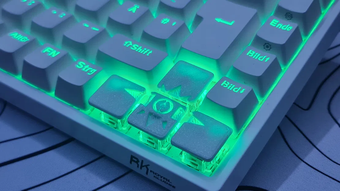 Keycap Mũi Tên Sagira - Tượng Đài Destiny 2 Cho Bàn Phím Của Bạn - Image 1