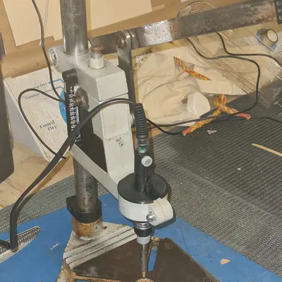 Kẹp Mỏ Hàn Ép Nhiệt Chân Ren Cho Máy Khoan Bàn