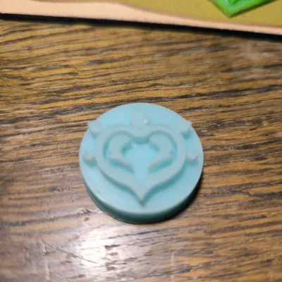 Mẫu Vision Nguyên Tố Genshin Impact