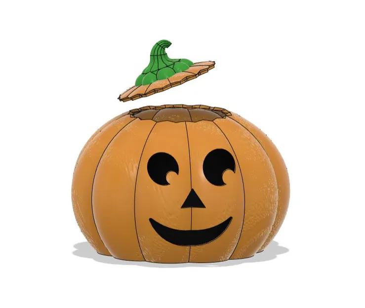 Bí Ngô Halloween Mặt Cười - Image 1