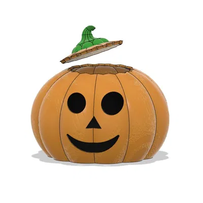 Bí Ngô Halloween Mặt Cười