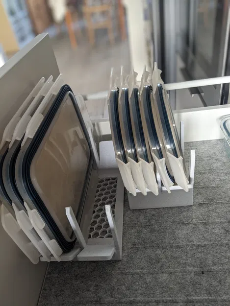 Giá đỡ nắp hộp Tupperware - Image 1