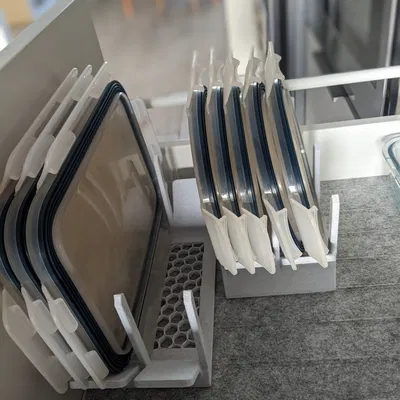 Giá đỡ nắp hộp Tupperware