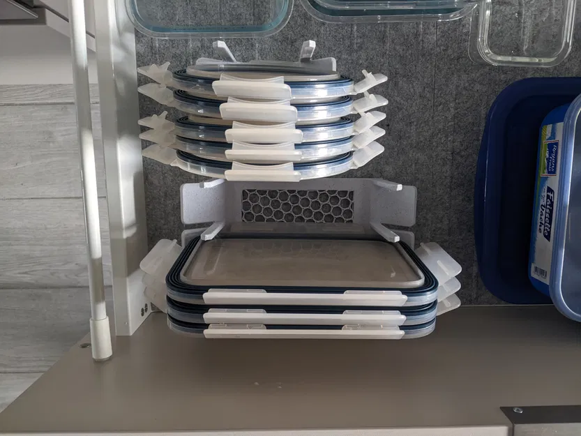 Giá đỡ nắp hộp Tupperware - Image 2