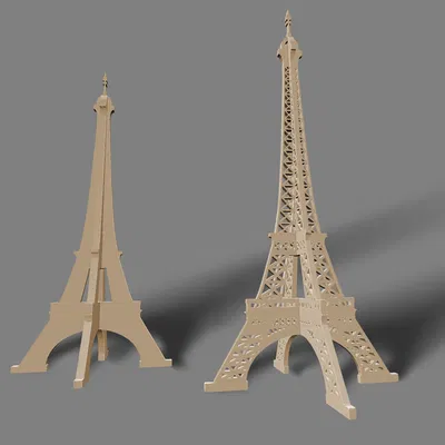 Tháp Eiffel Phiên Bản "Flat Pack"