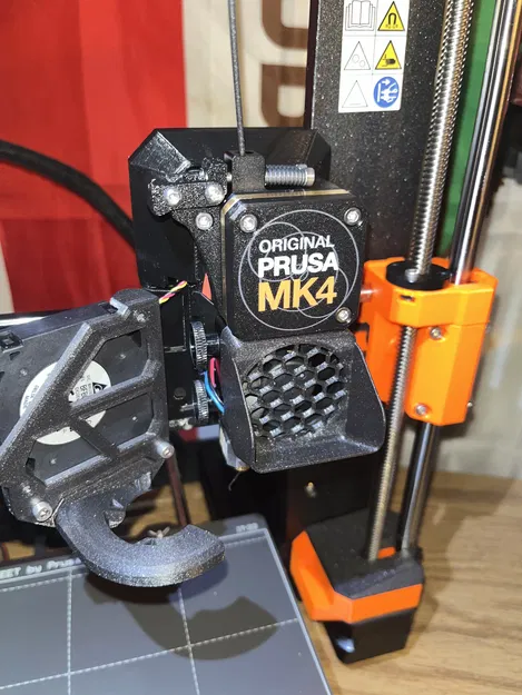 MK4 Hotend Fan Shield v3 có Lưới Tổ Ong - Image 1