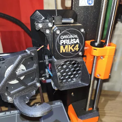 MK4 Hotend Fan Shield v3 có Lưới Tổ Ong