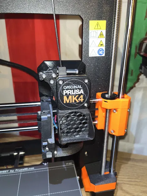 MK4 Hotend Fan Shield v3 có Lưới Tổ Ong - Image 2