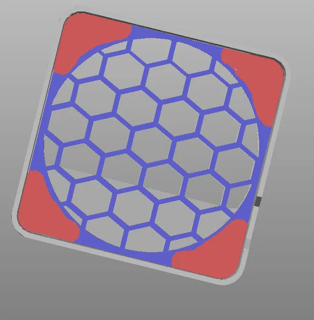 MK4 Hotend Fan Shield v3 có Lưới Tổ Ong - Image 4