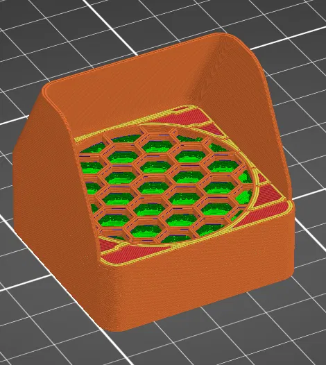 MK4 Hotend Fan Shield v3 có Lưới Tổ Ong - Image 5