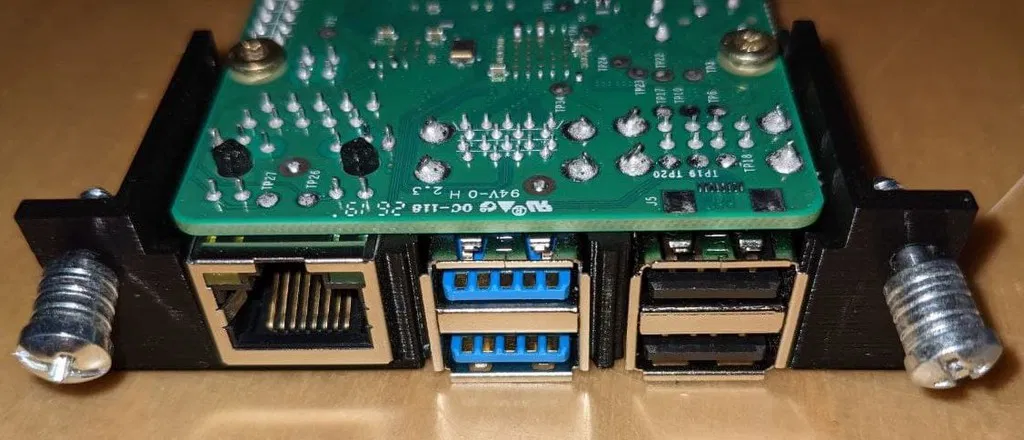 Khung gắn Raspberry Pi cho CISCO wic/hwic/ehwic - Image 5