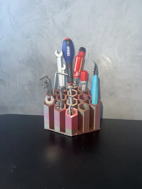 Hộp đựng đồ nghề - Thiết kế hình tổ ong - Image 1