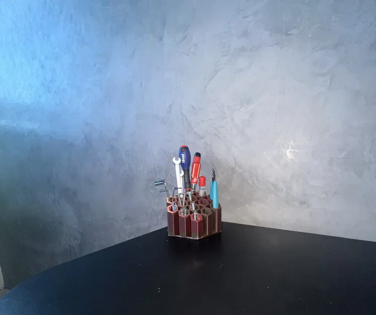 Hộp đựng đồ nghề - Thiết kế hình tổ ong - Image 5