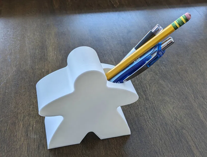 Hộp Cắm Bút Meeple Để Bàn - Image 4