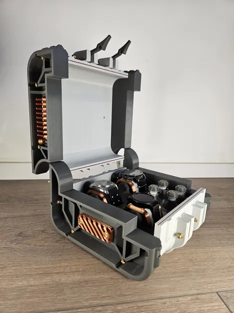 Hộp Lưu Trữ Loot Crate (Có tùy chọn Đế Trưng Bày Đồng Hồ & Nhẫn) - Image 4