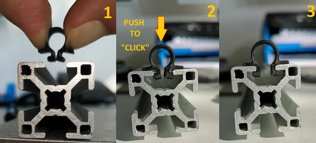 Kẹp cáp cho khung 3030 - Image 3